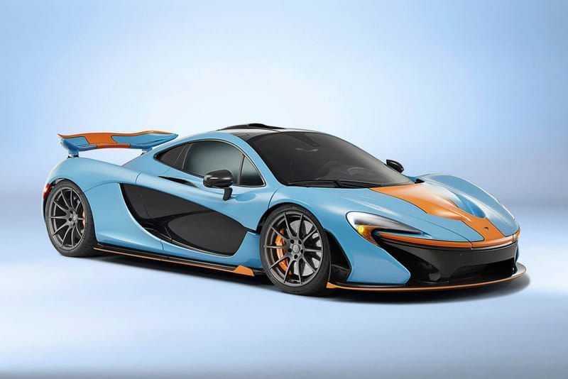 Wallpaper #bWhyIZMBSpphPi3-IzBD11 Mclaren P1 in Gulf Oil Racing Color Scheme Hypebeast