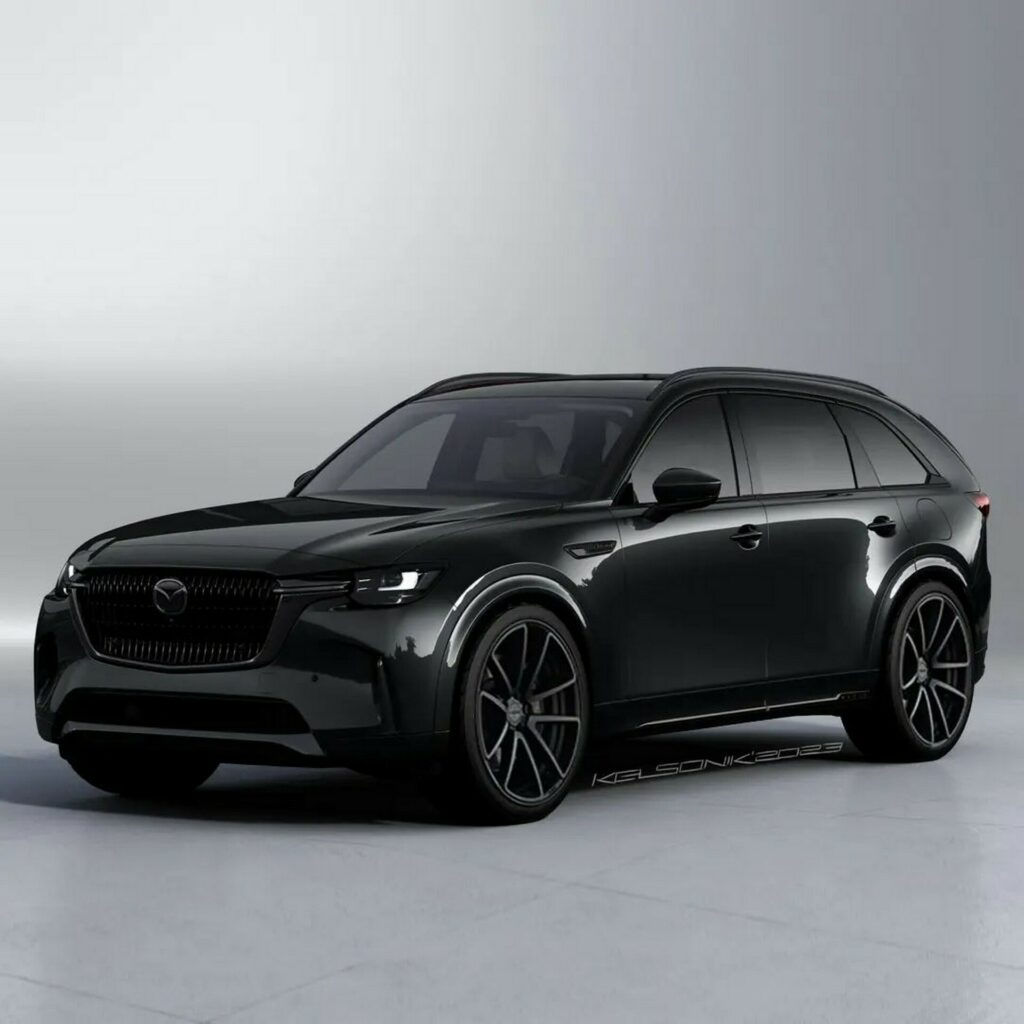 Wallpaper #OkCPMZMBJhL2WPbaT8fn172 Does the 2024 Mazda Cx 90 Look Better All Blacked Out and Lowered