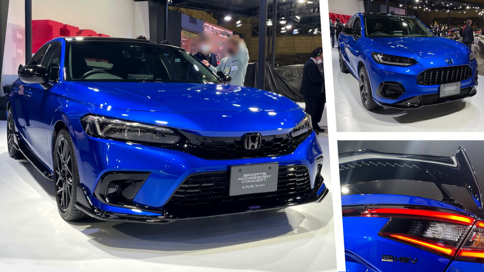 Wallpaper #vmcD6ZIBSpphPi3-jT_x102 Honda Civic and Zr V Ehev Sport Accessory Concepts Look Ready for