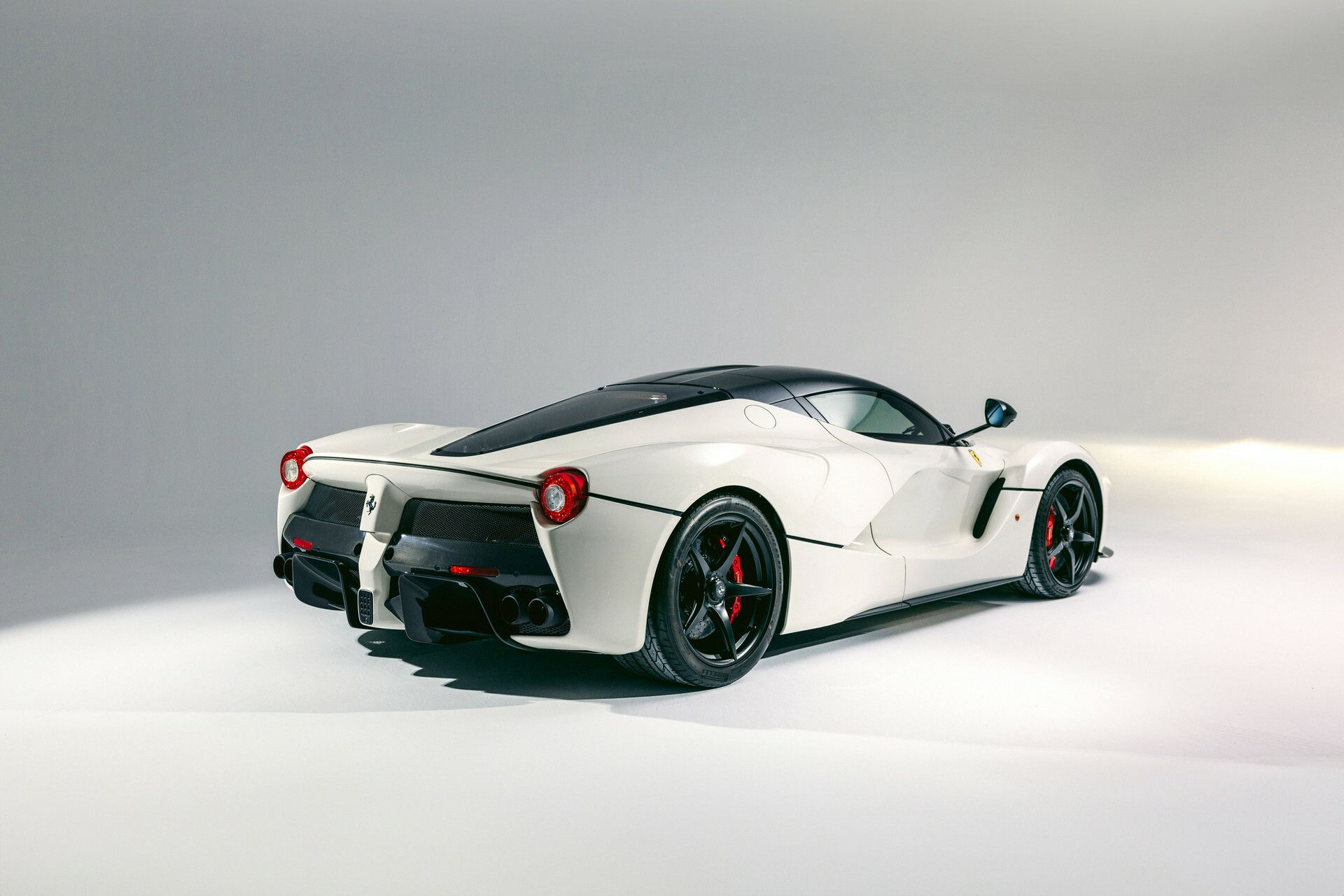 Wallpaper #IamqKZMBMYaX5LKBcdT3258 White Laferrari with Less Than 9 Miles is Just Begging to Be Driven