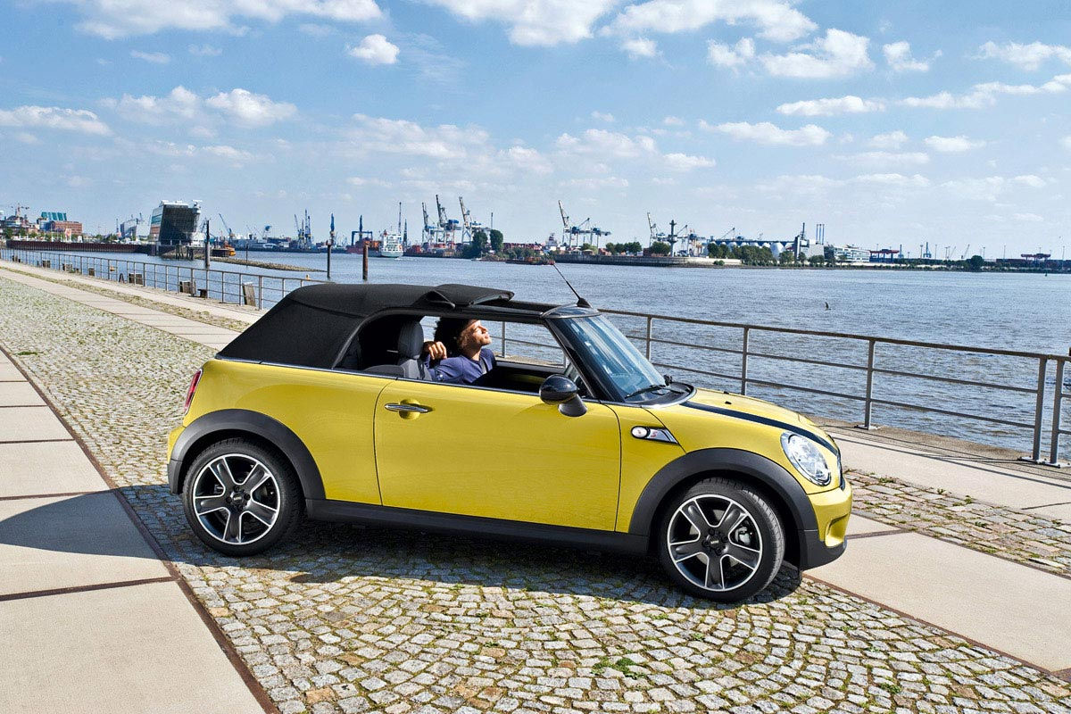 Wallpaper #i2dR7JIBSpphPi3-H1IZ360 2010 Mini Convertible Second Generation Model Breaks Cover Us