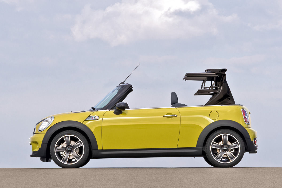 Wallpaper #i2dR7JIBSpphPi3-H1IZ367 2010 Mini Convertible Second Generation Model Breaks Cover Us