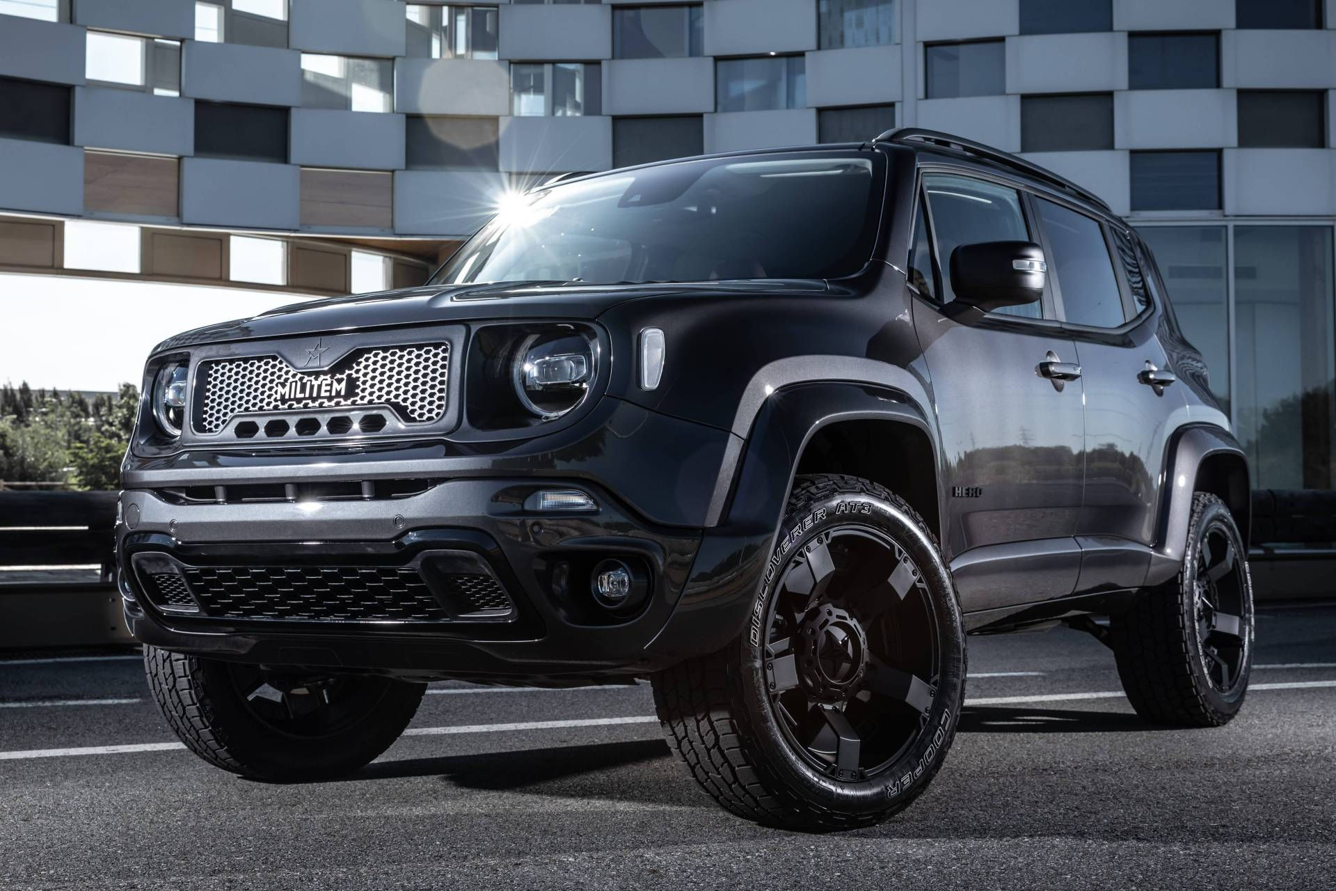 Wallpaper #8hnAO48BtGB6xQ78z7EU9 Militem Hero is a Jeep Renegade Thats Gone Both Badder and Plusher