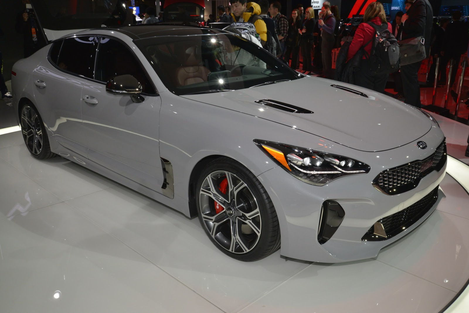 Wallpaper #RGggHpMBSpphPi3-iyiC58 New Kia Stinger Shows Off Its Colors in Detroit Carscoops