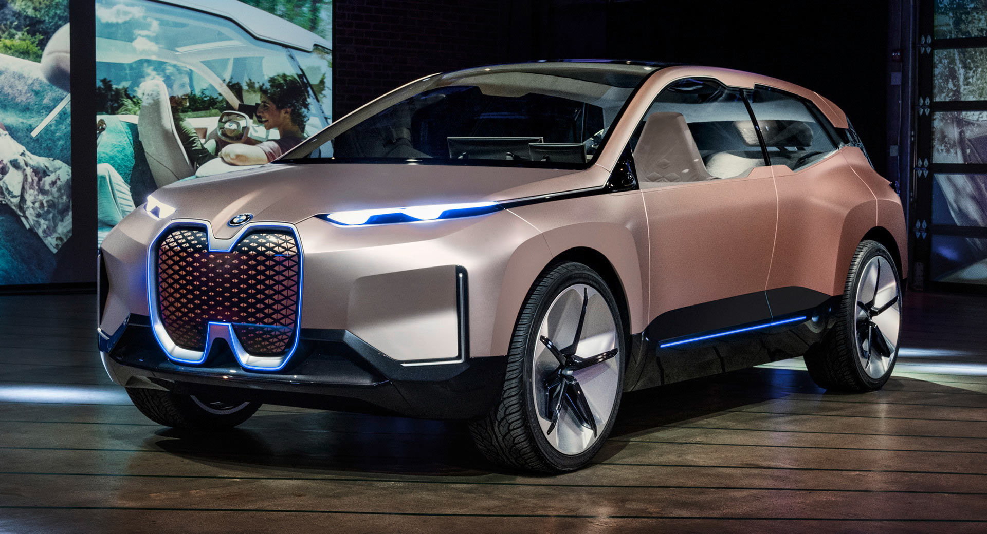 Wallpaper #CkWKlY4B7YBJg1BVnqBW42 The BMW Inext Electric SUV Concept Car