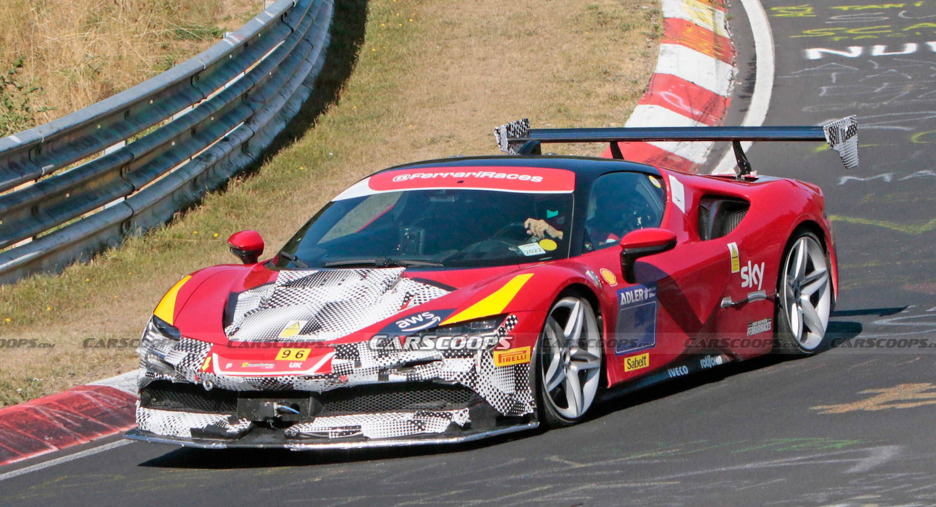 Wallpaper #Y2hbI5MBSpphPi3-4zXx369 Spoiler Alert Hardcore Ferrari Sf90 Version Speciale Caught Testing at