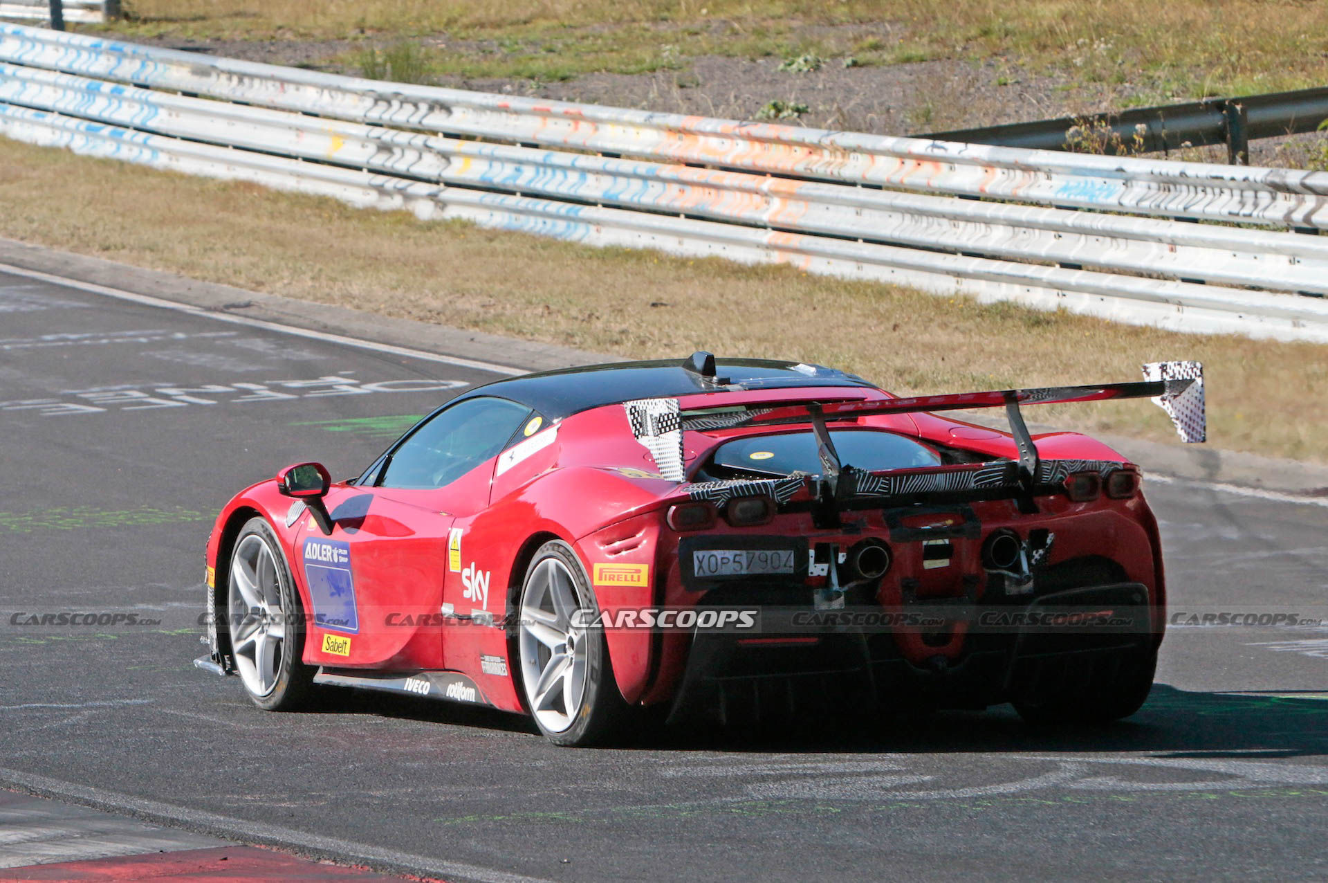 Wallpaper #Ihq5UZMB1yWOL4qgL4I_220 Spoiler Alert Hardcore Ferrari Sf90 Version Speciale Caught Testing at