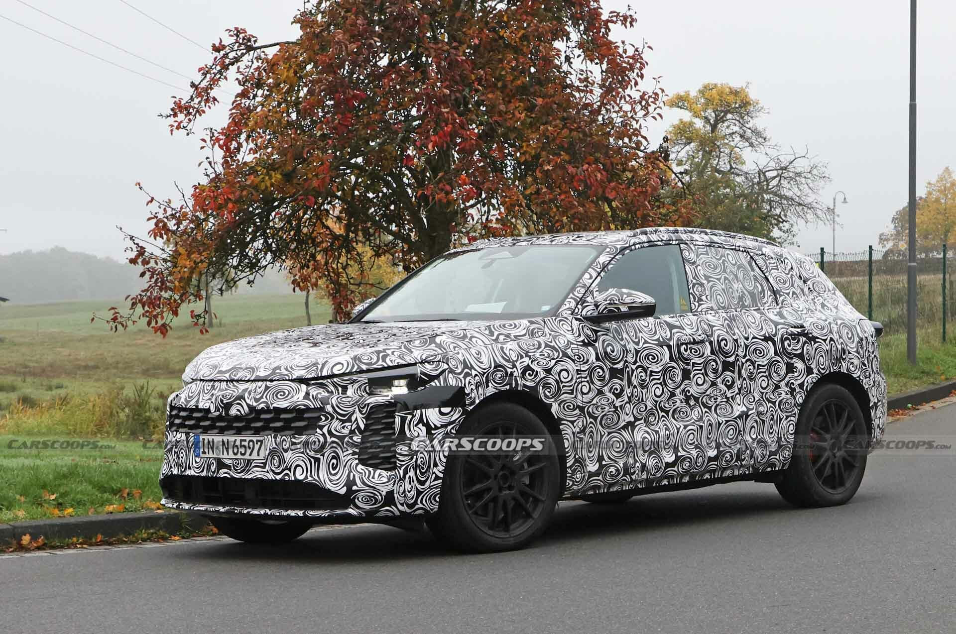 Wallpaper #mya9l5cBNyflpn9rsoZn195 2024 Audi Q5 SUV Spied Inside and Out Revealing Radical Interior
