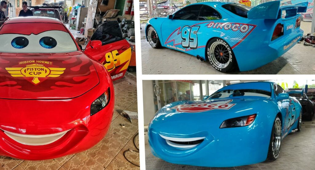 Wallpaper #qJx44ZIBZHQxiYar4bv9362 Thai Shop Builds Real Life Replicas of Lightning Mcqueen Based on the