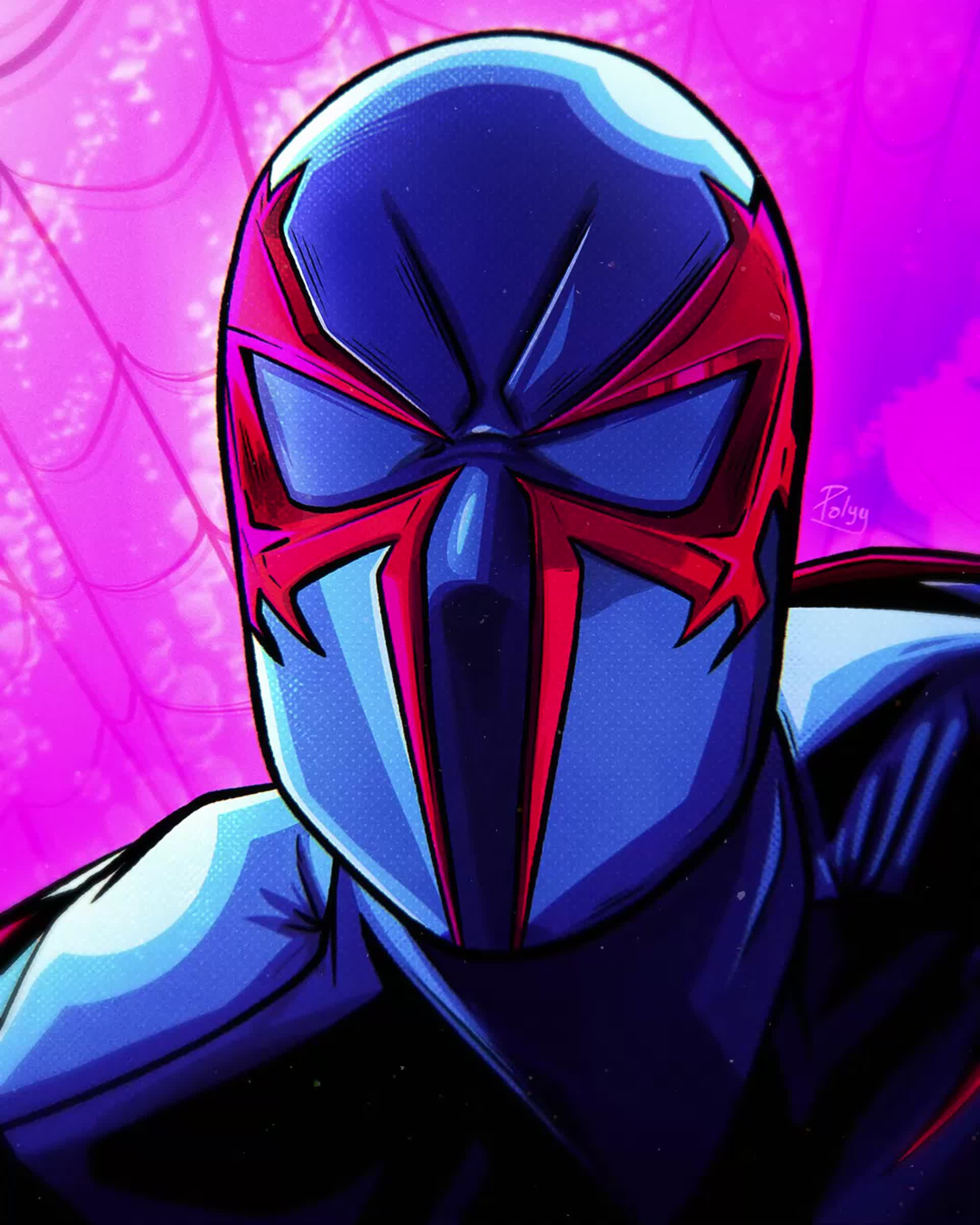 Wallpaper #IhlyE48BtGB6xQ78H2Zq50 Spider Man 2099 Mask