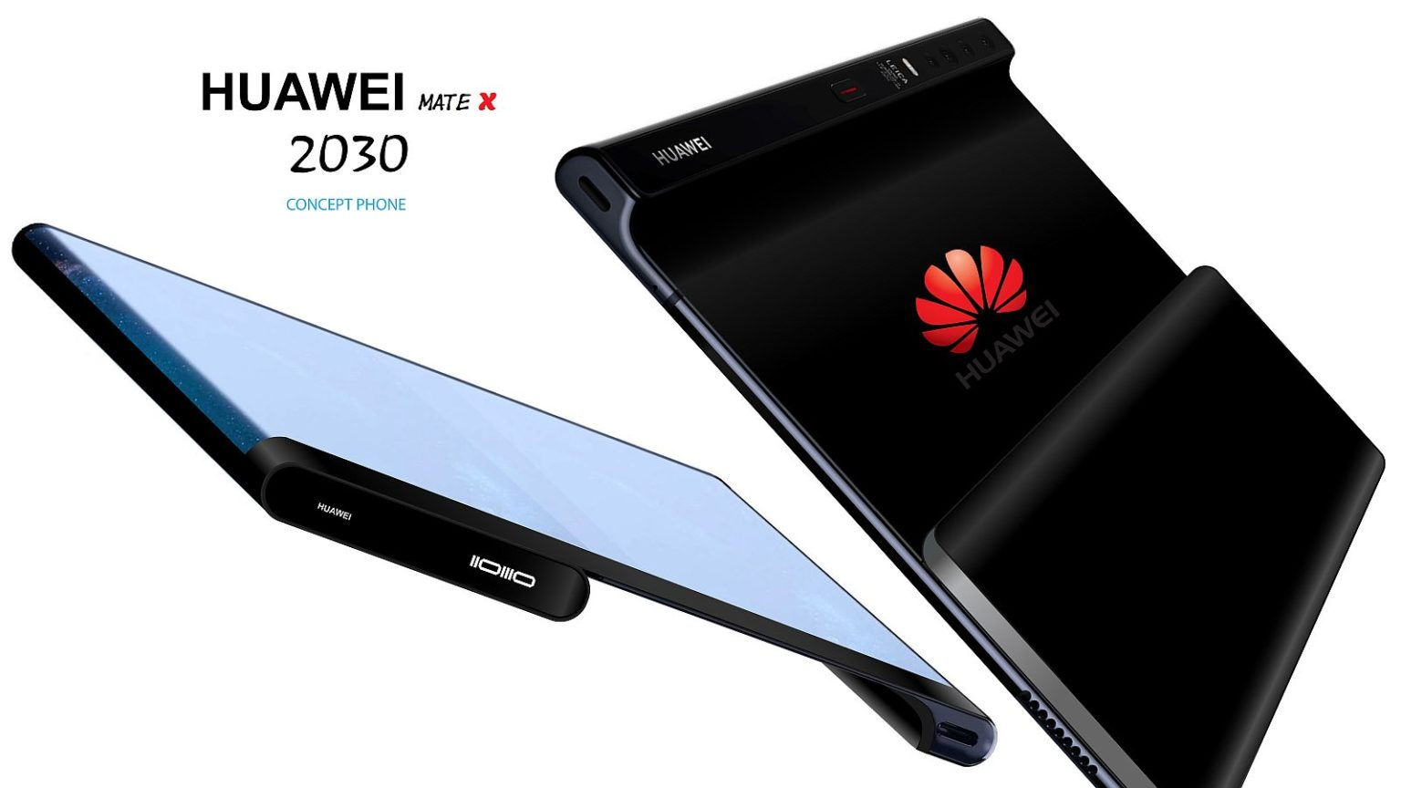 Wallpaper #zmfP-5IBSpphPi3-dpXT187 Huawei Mate X 2030 is the Flexible Phone of the Future Concept Phones
