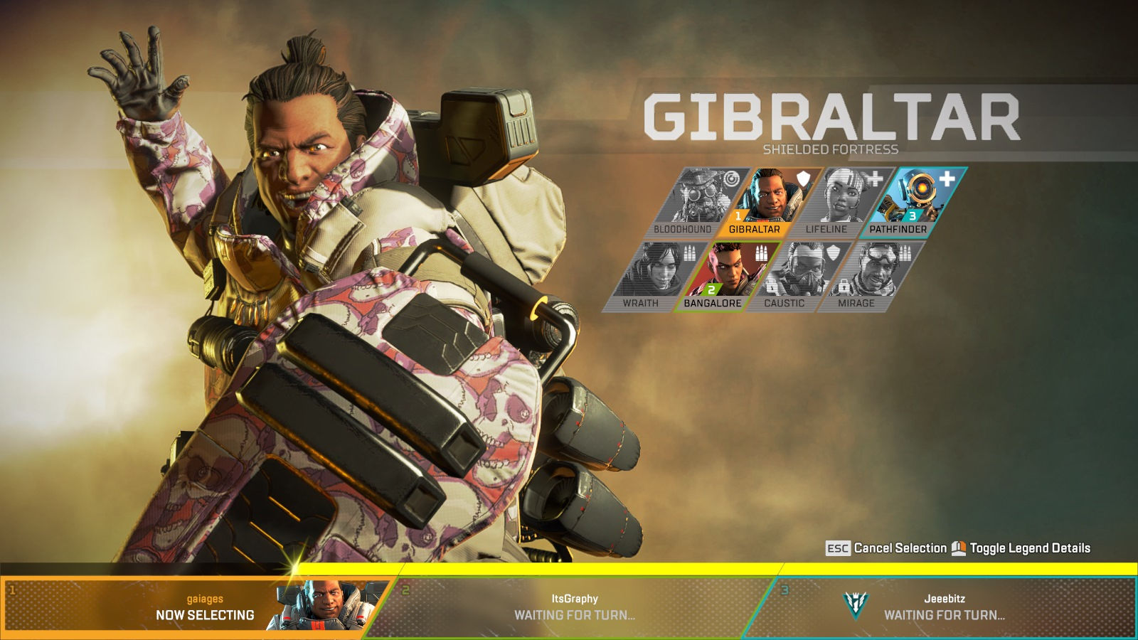 Wallpaper #63c0c How to Play Gibraltar Apex Legends Character Guide Allgamers