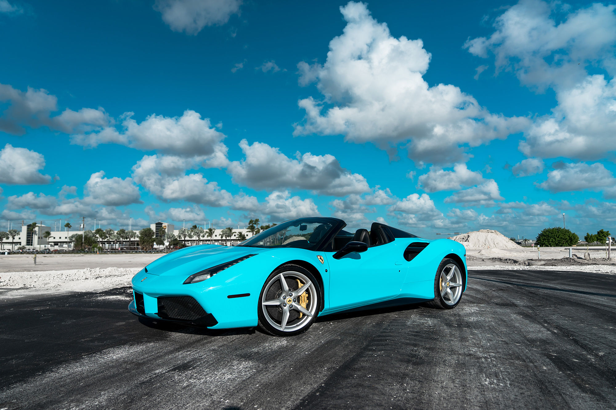 Wallpaper #lUWclI4B7YBJg1BV7J-n41 2018 Ferrari 488 Spider Tiffany Blue Mvp Charlotte Exotic Rentals
