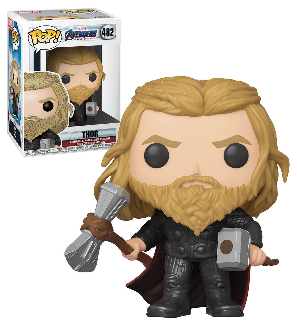 Wallpaper #1qVvOJMBVBiSkHCapo06167 Funko Pop Marvel Avengers Endgame 482 Thor with Weapons New Mint