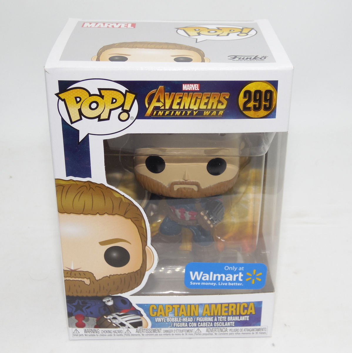 Wallpaper #vWfWEJMBSpphPi3-LPSt243 Funko Pop Marvel Avengers Infinity War 299 Captain America Action