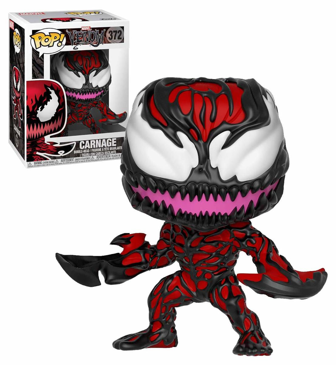 Wallpaper #1qVvOJMBVBiSkHCapo06182 Funko Pop Marvel Venom 372 Carnage with Axes New Mint Condition