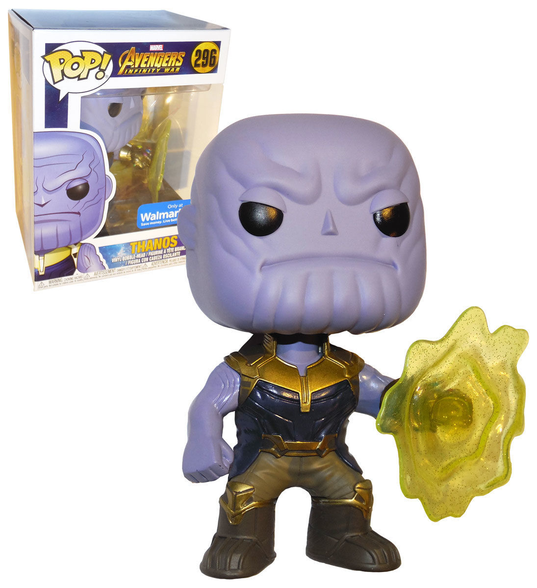 Wallpaper #72fr_JIBSpphPi3-o5lj62 Funko Pop Marvel Avengers Infinity War 296 Thanos 2018 Movie