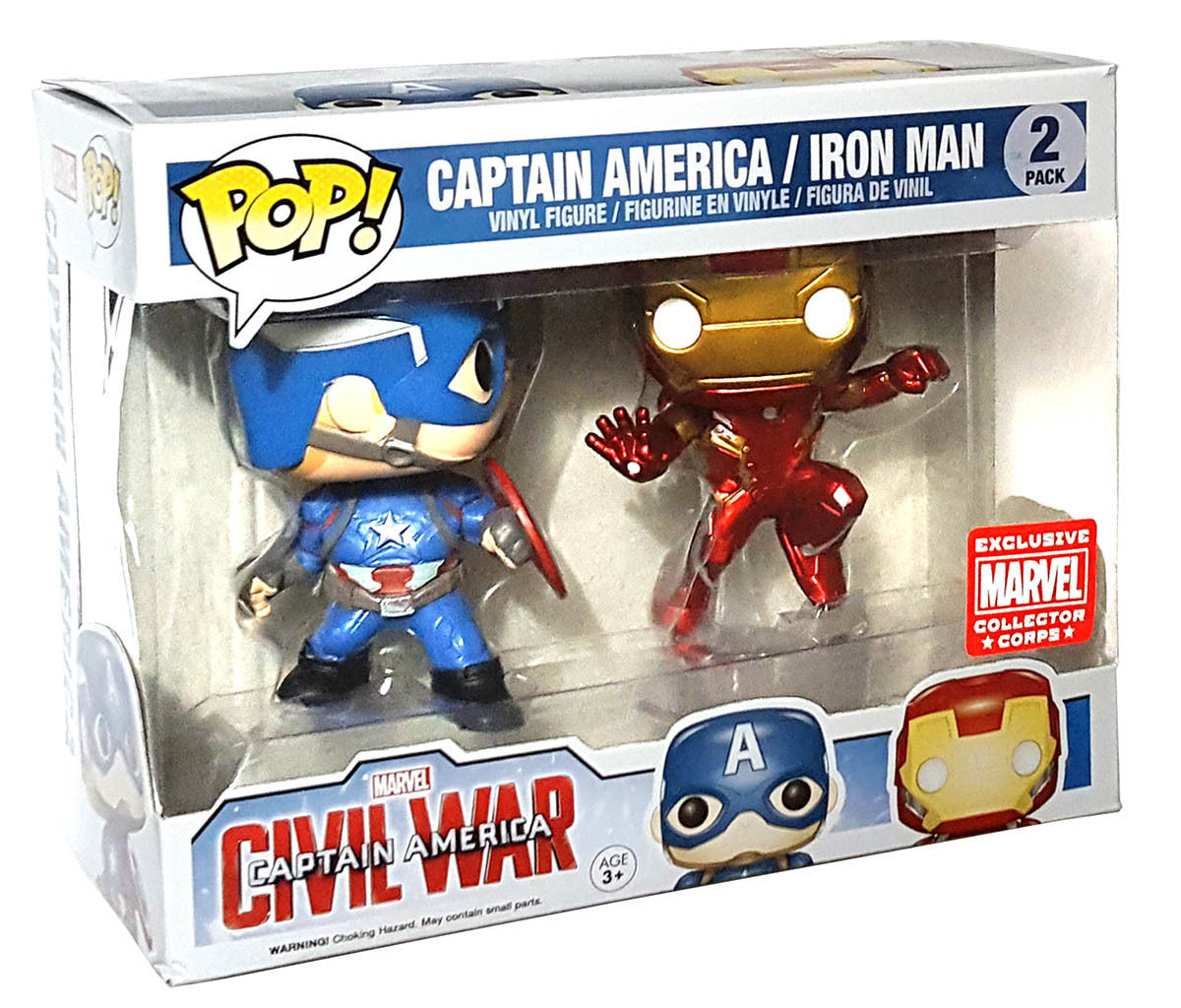 Wallpaper #_aV-OJMBVBiSkHCa5Y3h97 Funko Pop Marvel Collectors Corps Exclusive Captain America Ironman