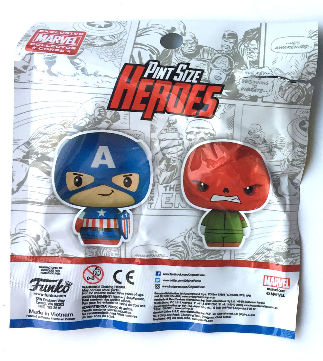 Wallpaper #26VxOJMBVBiSkHCaNo1f40 Funko Marvel Collectors Corps Pint Sized Heroes Captain America Red