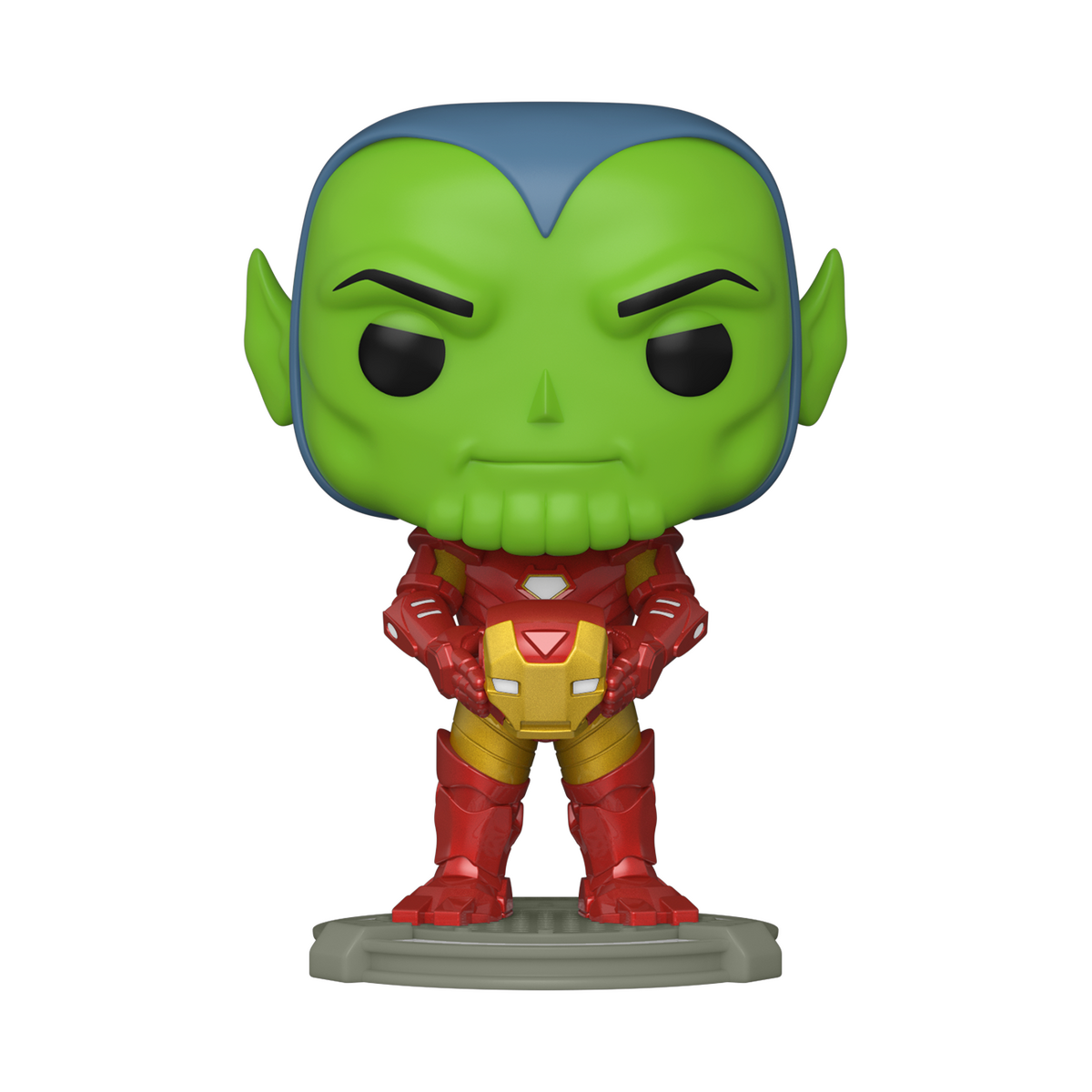 Wallpaper #1qVvOJMBVBiSkHCapo06144 Funko Pop Comic Covers the Avengers 16 Skrull as Iron Man 2023