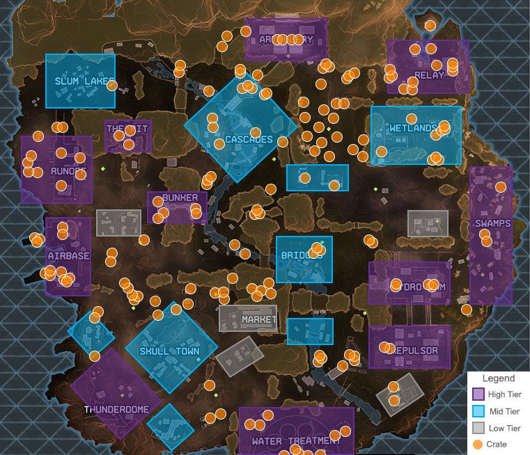 Wallpaper #DLgY2pIBJvJKYCmE0vDh66 Apex Legends Loot Map Map of the USA with State Names