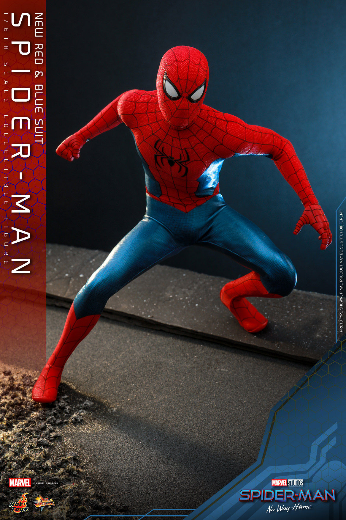 Wallpaper #hxbBMpMBygIvLWsIF5OU85 Hot Toys Mms 679 680 Spider Man No Way Home New Red Blue Suit