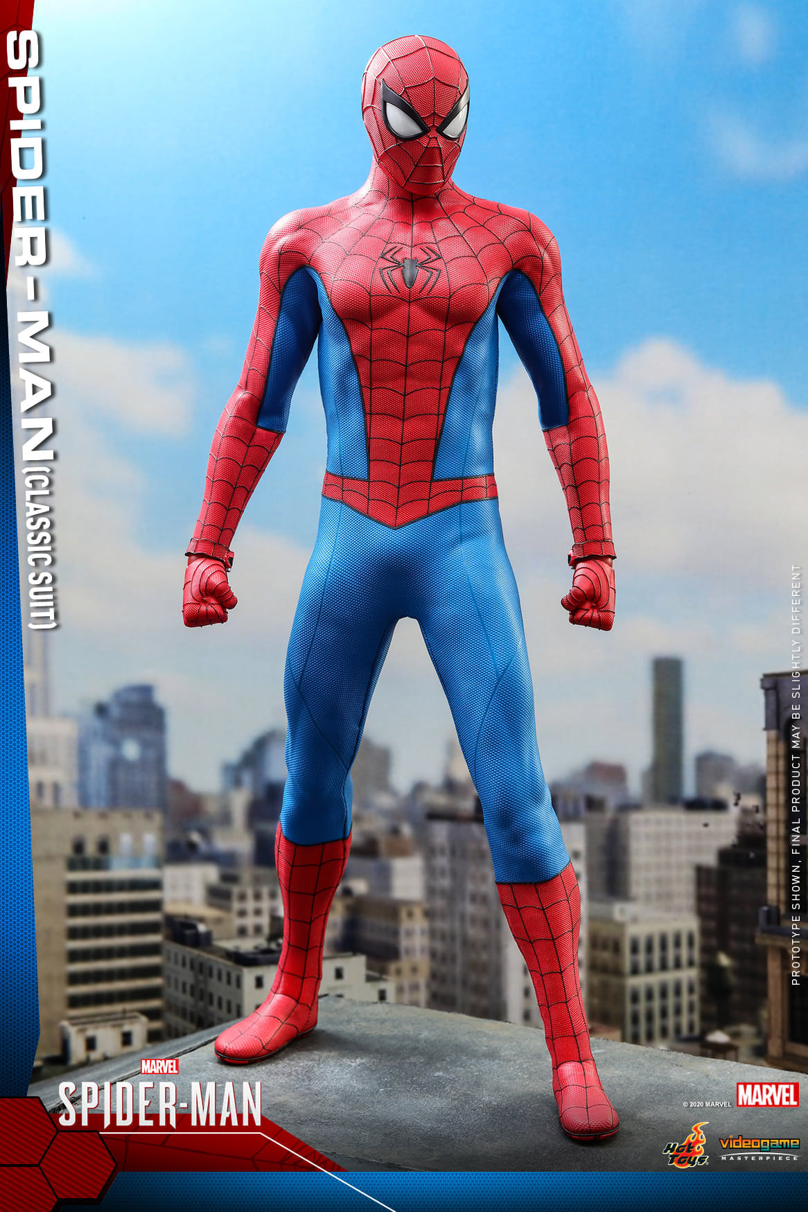 Wallpaper #0BmbEo8BtGB6xQ78UWMU13 Hot Toys Vgm 48 Marvels Spider Man Classic Suit Hot Toys Complete