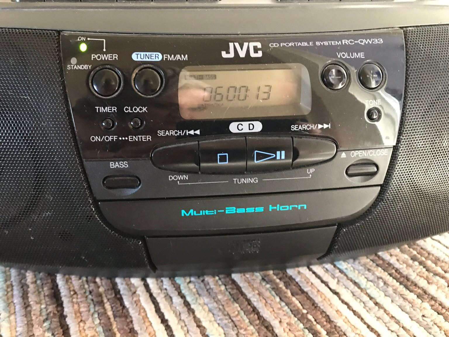 Wallpaper #B2e2DJMBSpphPi3-kOCg166 Jvc Portable Cd Player with Twin Cassette in Ws11 Cannock Chase for Ps