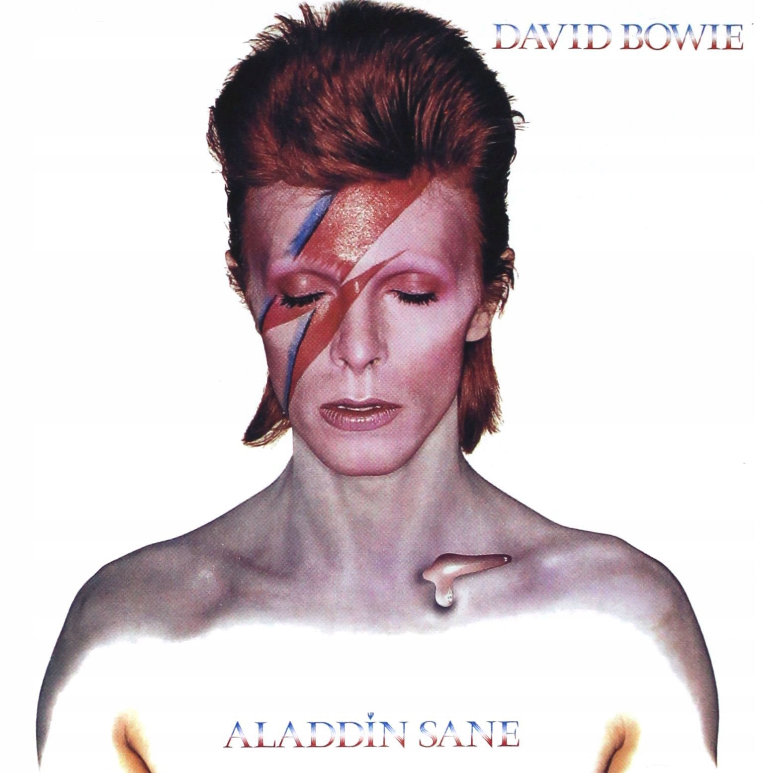 Wallpaper #7030a Aladdin Sane De David Bowie Cd Chez Libertemusic Ref123255141