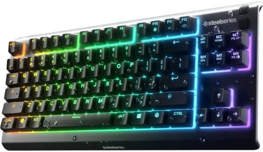 Wallpaper #0Liq3JIBJvJKYCmETvzi381 Membranova Klavesnice Steelseries Apex 3 Tkl Us LED Podsvicena Cerna Za