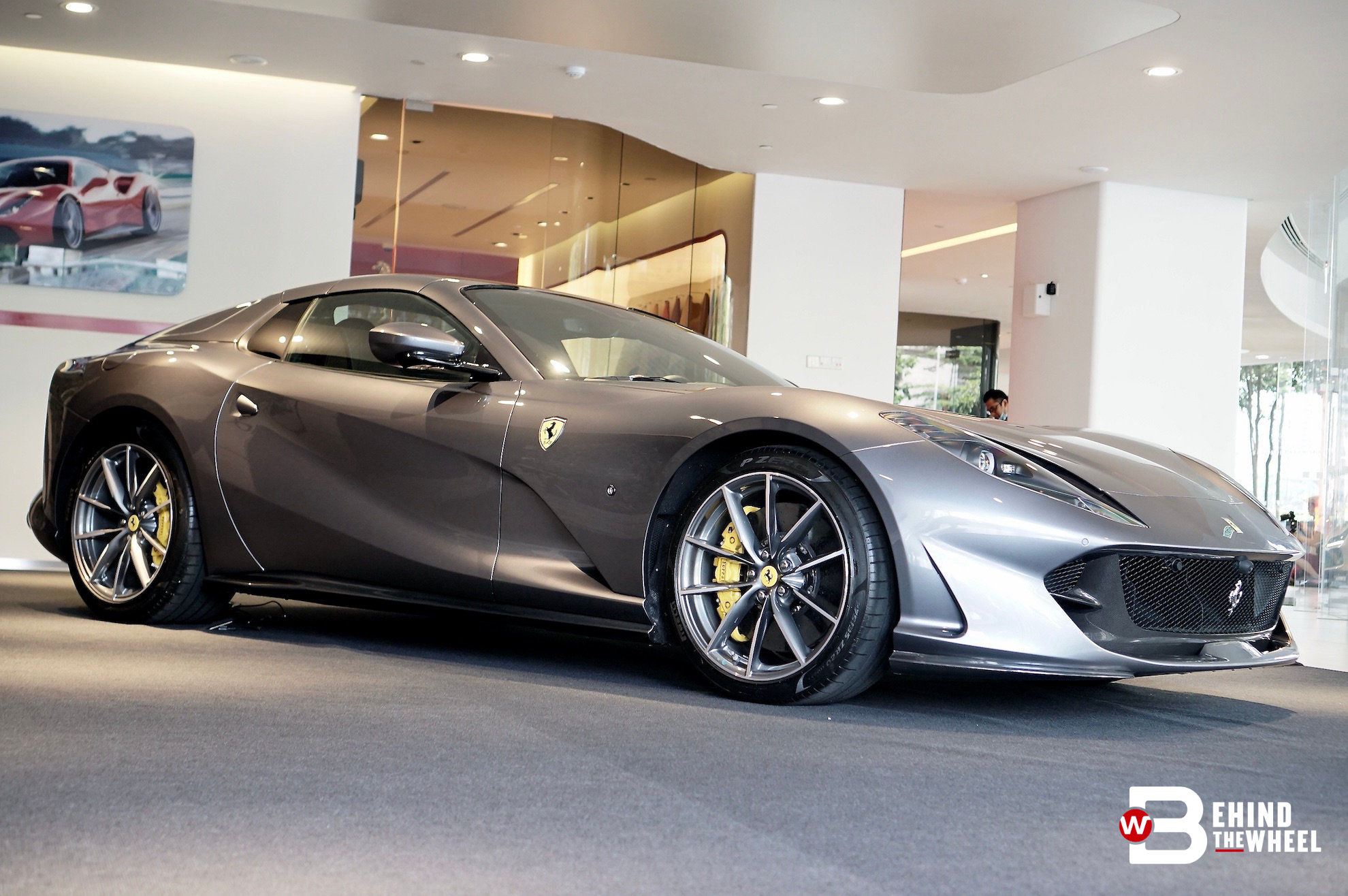 Wallpaper #5hlzI48BtGB6xQ780IP141 The Ferrari 812 Gts with a V12 Engine is a Superfast Convertible Btw