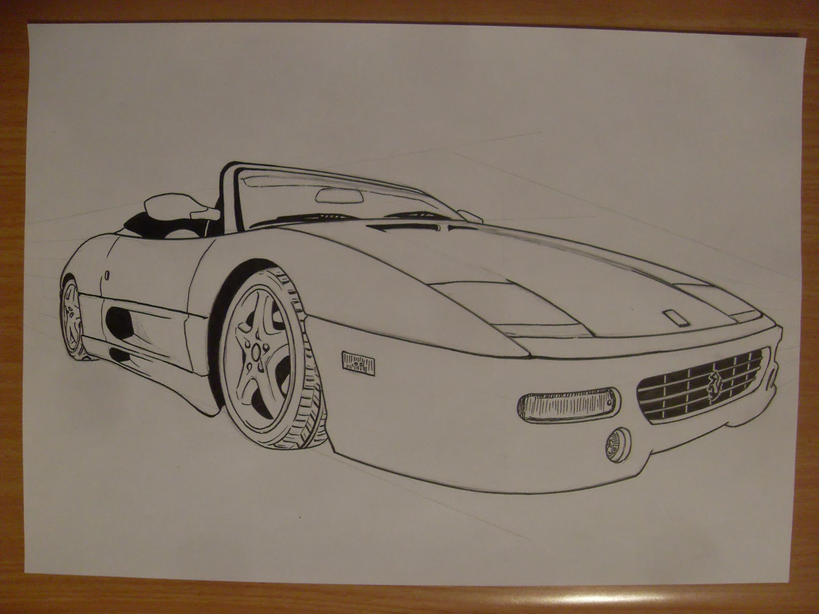 Wallpaper #v2i5HJMBSpphPi3-7yNc16 How to Draw a Ferrari 355 F1 Drawing Lessons