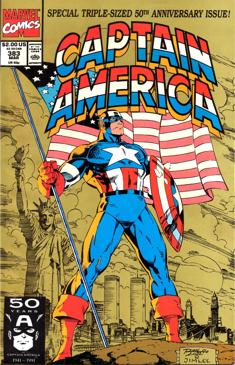 Wallpaper #cLj725IBJvJKYCmEjPlk3 Marvel Comics of the 1980s 1990 Anatomy of a Cover Captain America