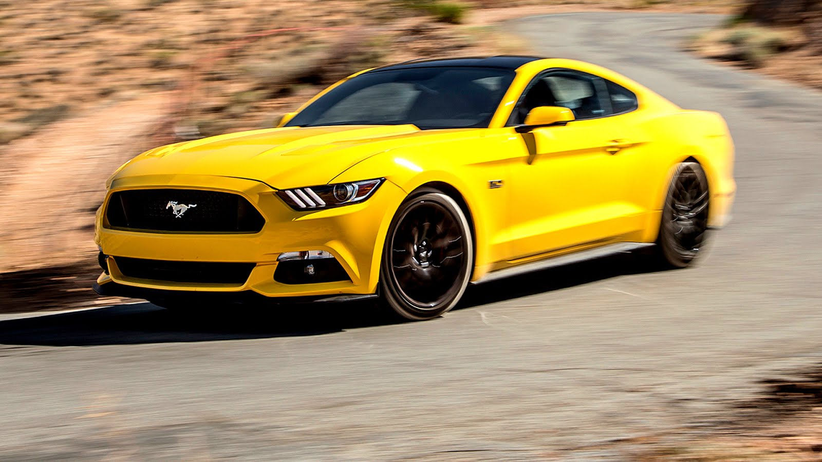 Wallpaper #LJ9kWZMBcUVgGJNoqrJ025 Ford Mustang Variants Yellow Yellow Choices