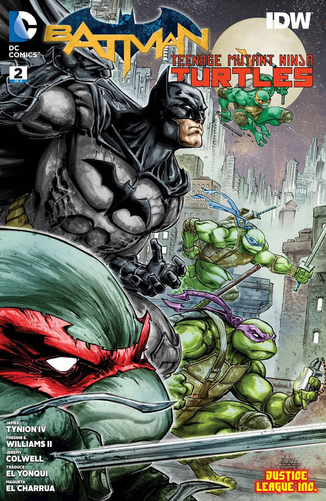 Wallpaper #UuqlVpMBlwTYPL18HxB266 Batman Teenage Mutant Ninja Turtles Vol1 Crossover