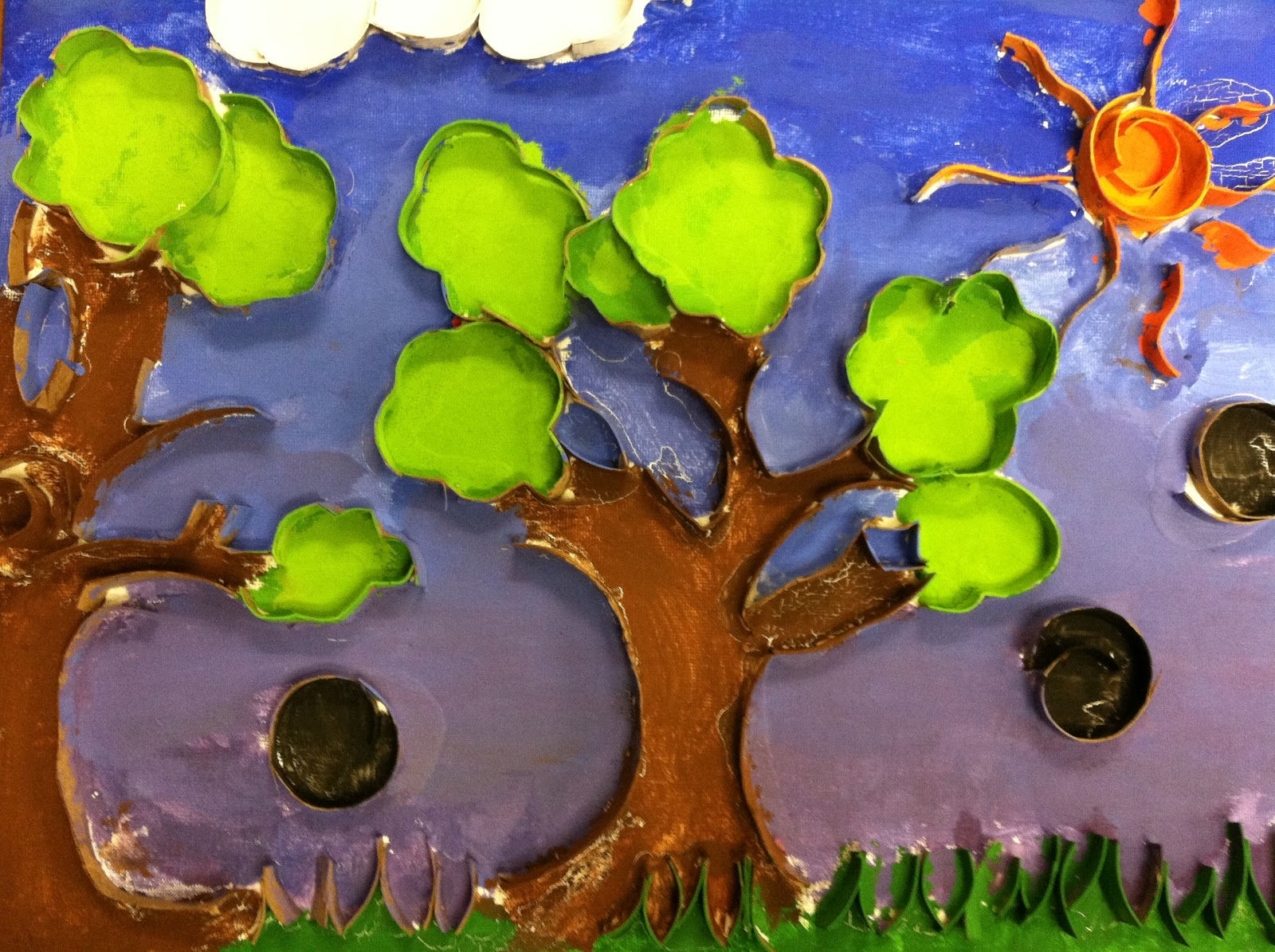 Wallpaper #1GfmC5MBSpphPi3-WtvR74 Mrs Willes Art Room Nature Inspired Three Dimensional Paintings