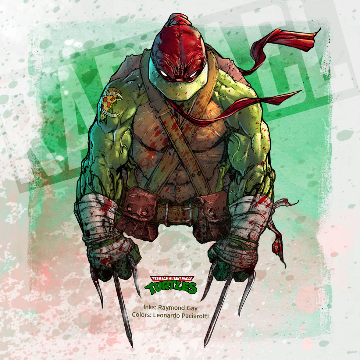 Wallpaper #R2cf8ZIBSpphPi3-O2pZ279 Leonardo Paciarotti Leoarts Teenage Mutant Ninja Turtles Raphael