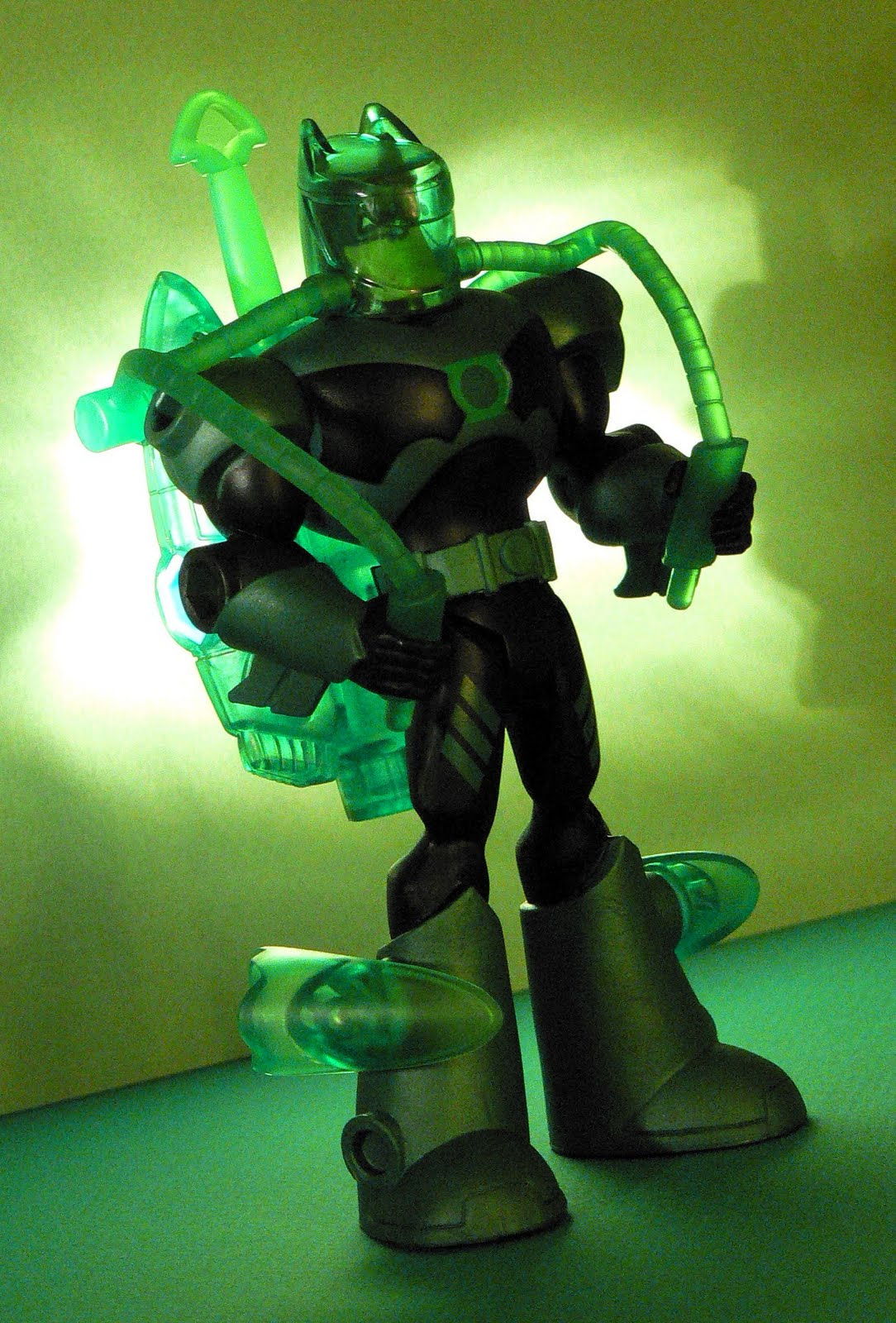 Wallpaper #_RlLHo8BtGB6xQ78eHin58 Super Dupertoybox Deluxe Sky Shot Batman in Green Lantern Armor and