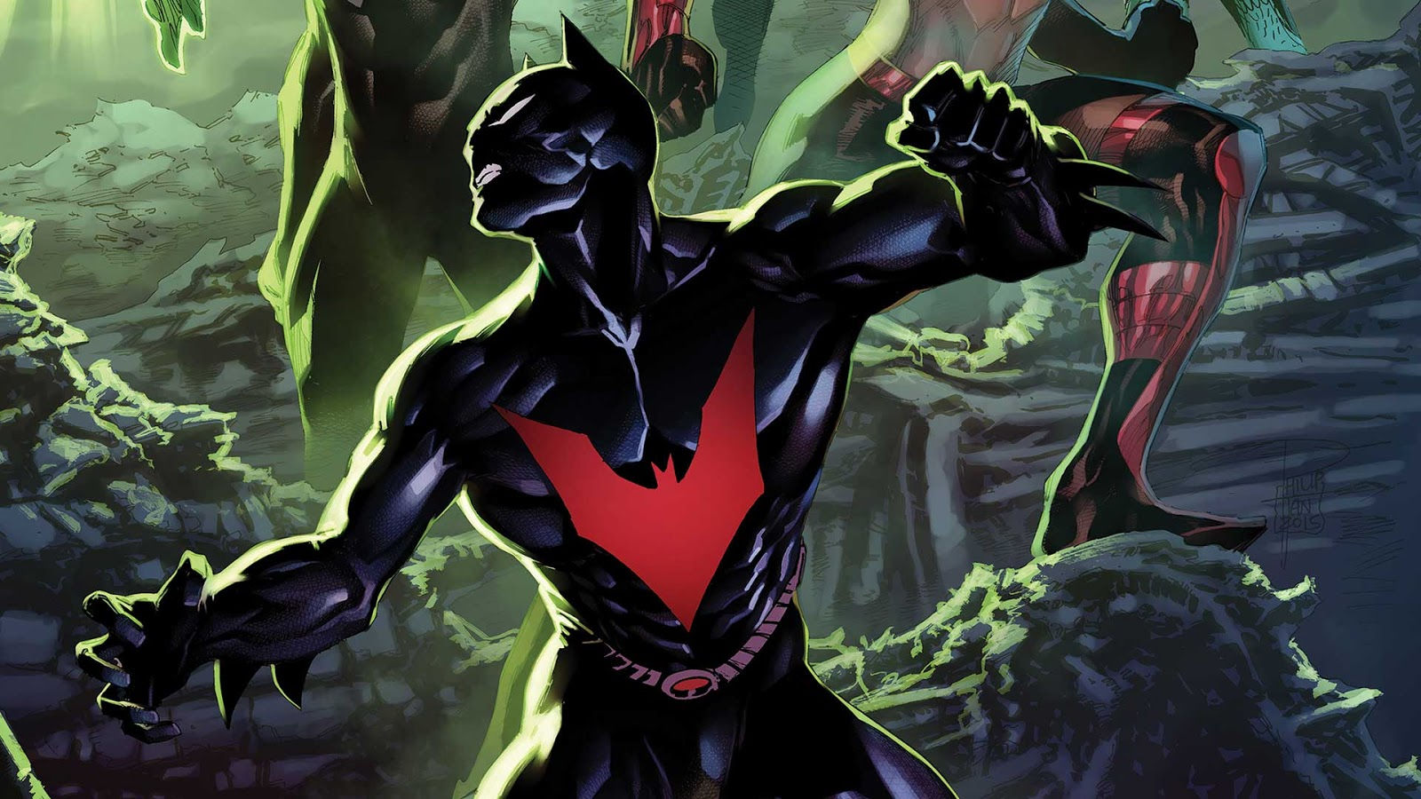 Wallpaper #JHNPhY4BFI5NbQksgB6X16 Weird Science DC Comics Batman Beyond 10 Review and Spoilers