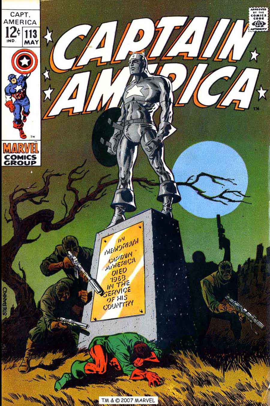 Wallpaper #cLj725IBJvJKYCmEjPlk243 Captain America 113 Jim Steranko Art Cover Pencil Ink