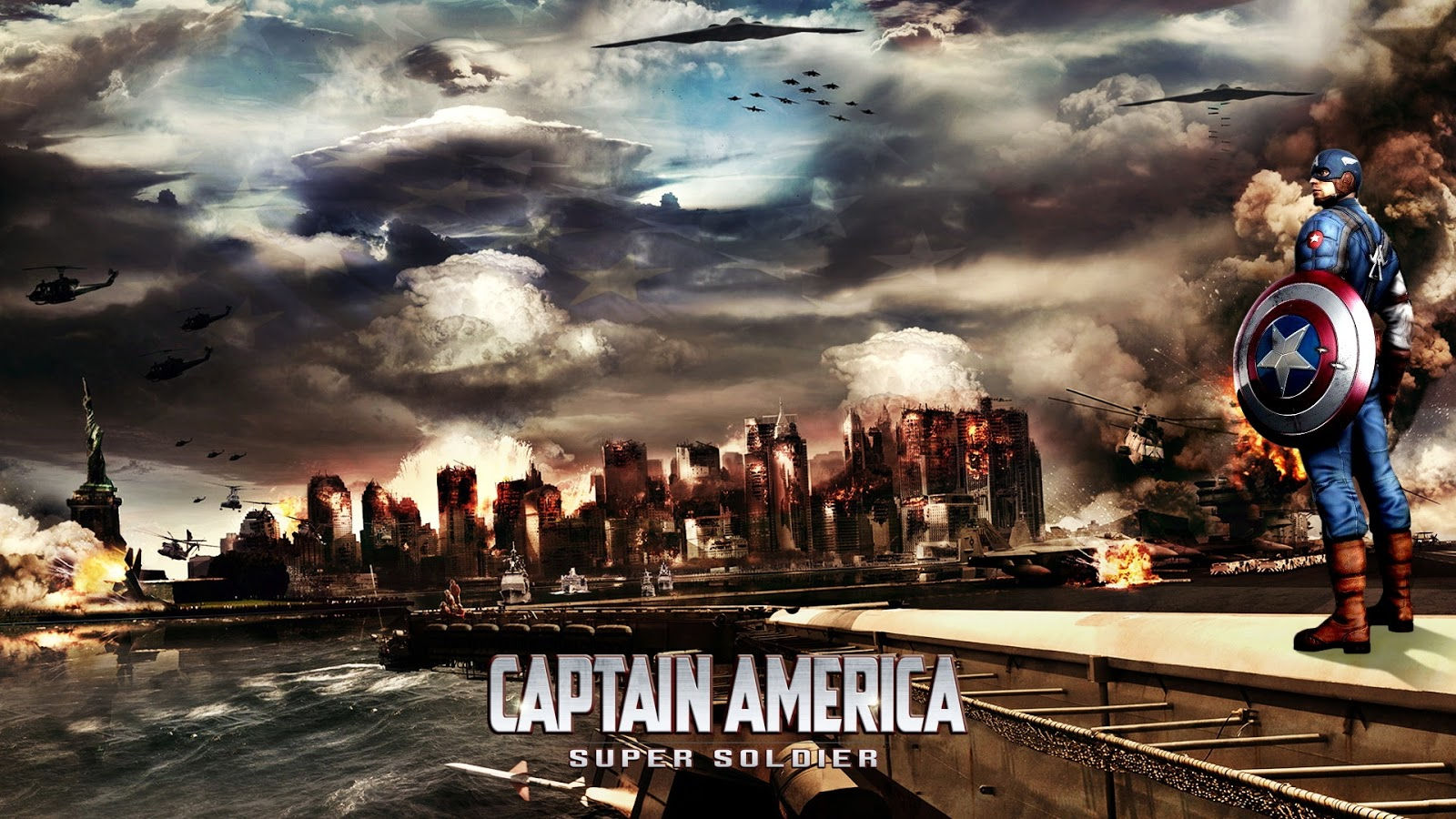 Wallpaper #X2cXB5MBSpphPi3-BMRV55 Captain America Super Soldier Download Gamessoftware