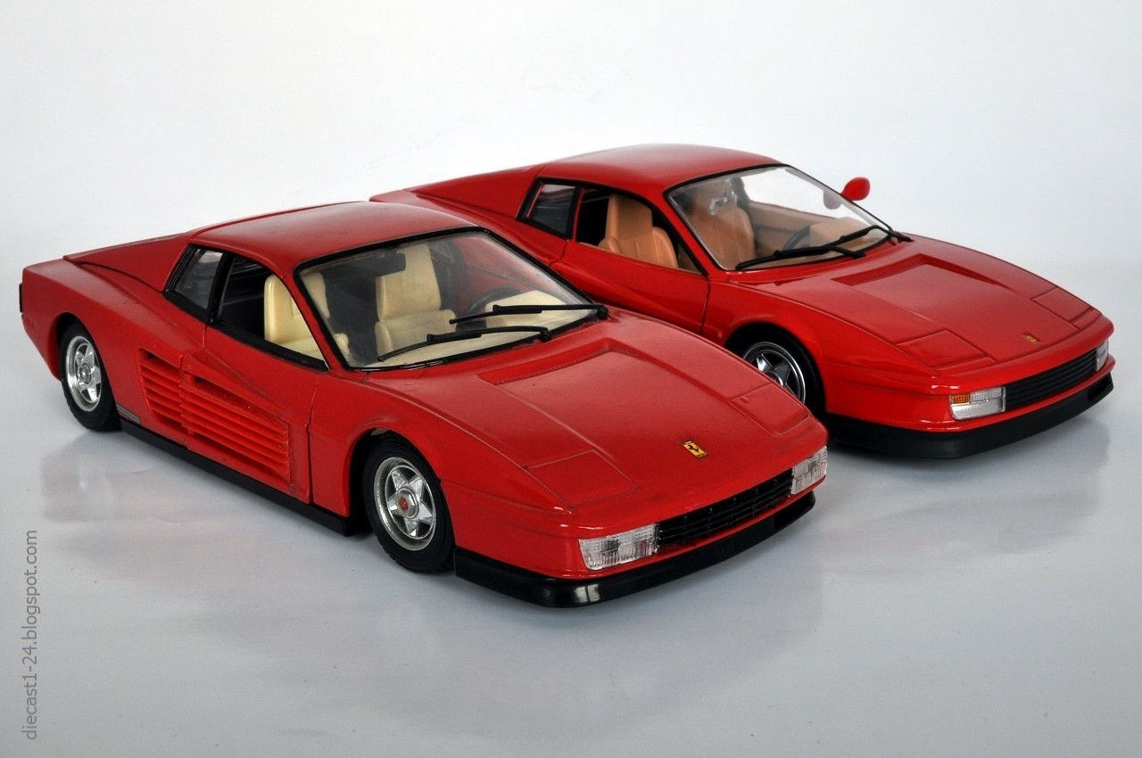 Wallpaper #12cH-ZIBSpphPi3-IIvK439 Diecast 124 Le Grandi Ferrari 124 8 Testarossa