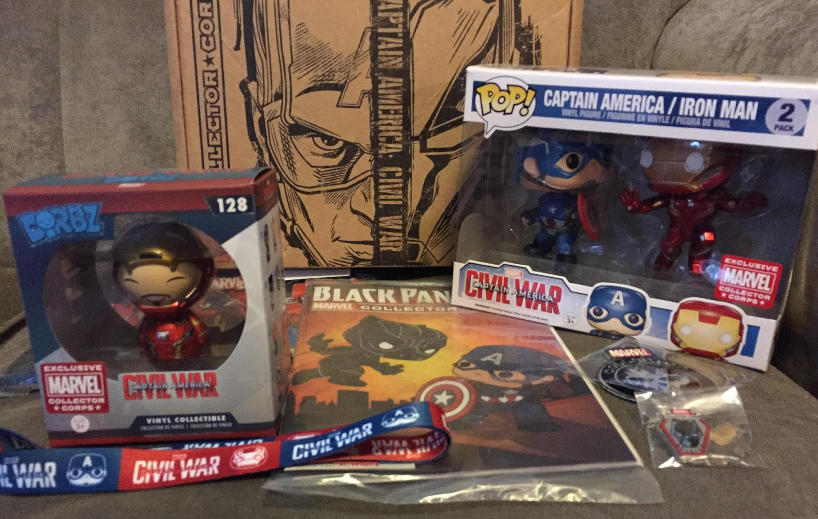 Wallpaper #_aV-OJMBVBiSkHCa5Y3h158 Funko Marvel Collector Corps Captain America Civil War Subscription