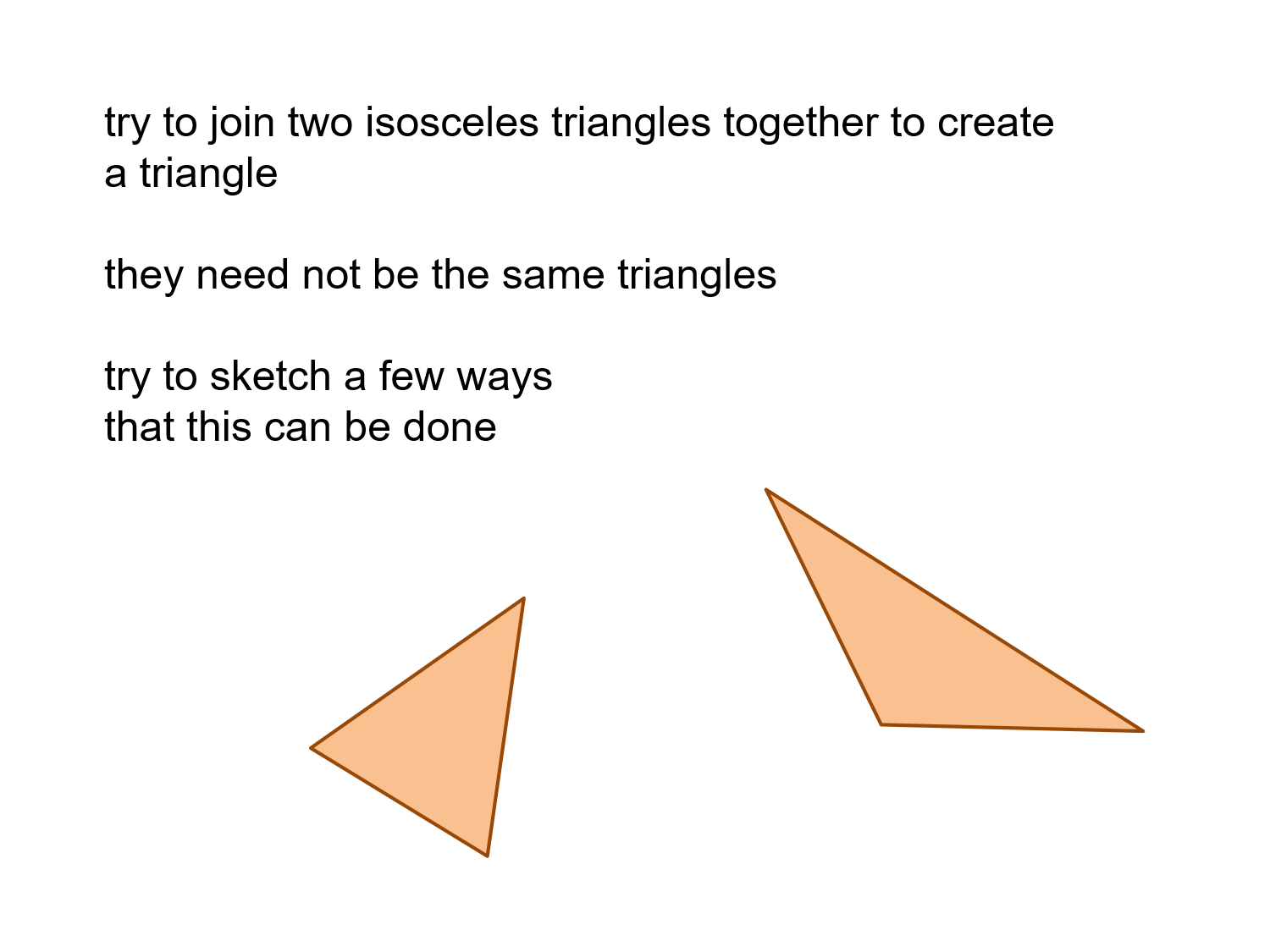 Wallpaper #_GcLCZMBSpphPi3-ZM3k136 Median Don Steward Mathematics Teaching Two Isosceles Triangles Stuck