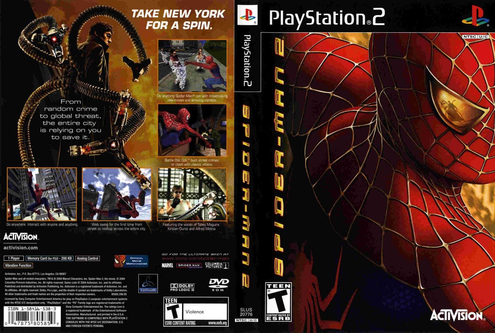 Wallpaper #0hmcEo8BtGB6xQ78DmM211 Tudo Capas 04 Spider Man 2 Capa Game PS2