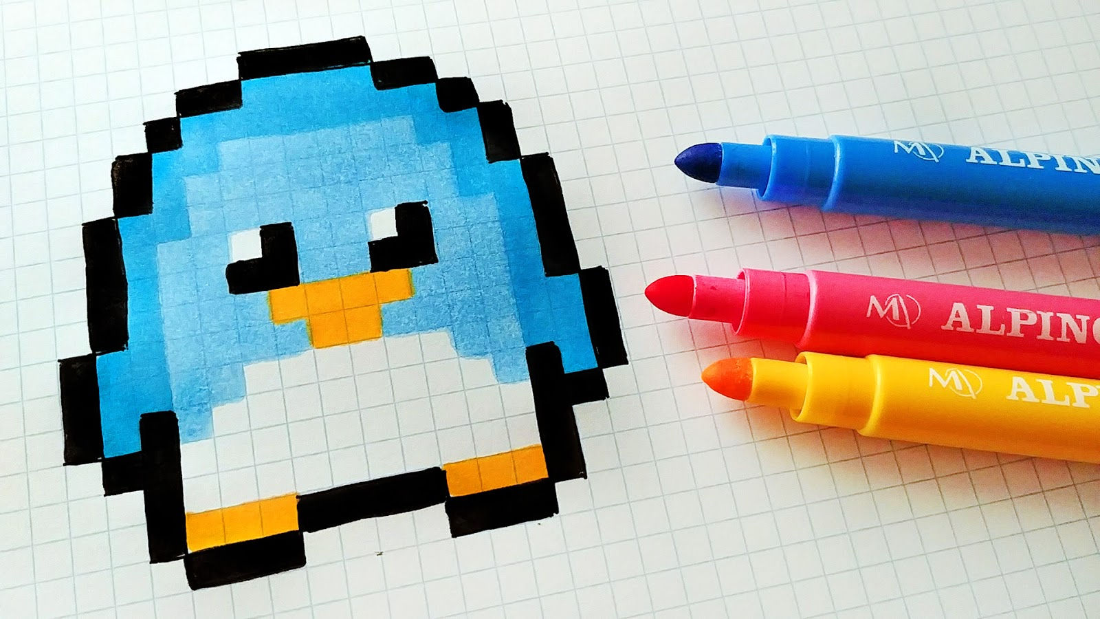 Wallpaper #7ILaP5MB0GiFKesML7-a2 Handmade Pixel Art How to Draw Kawaii Penguin Pixelart