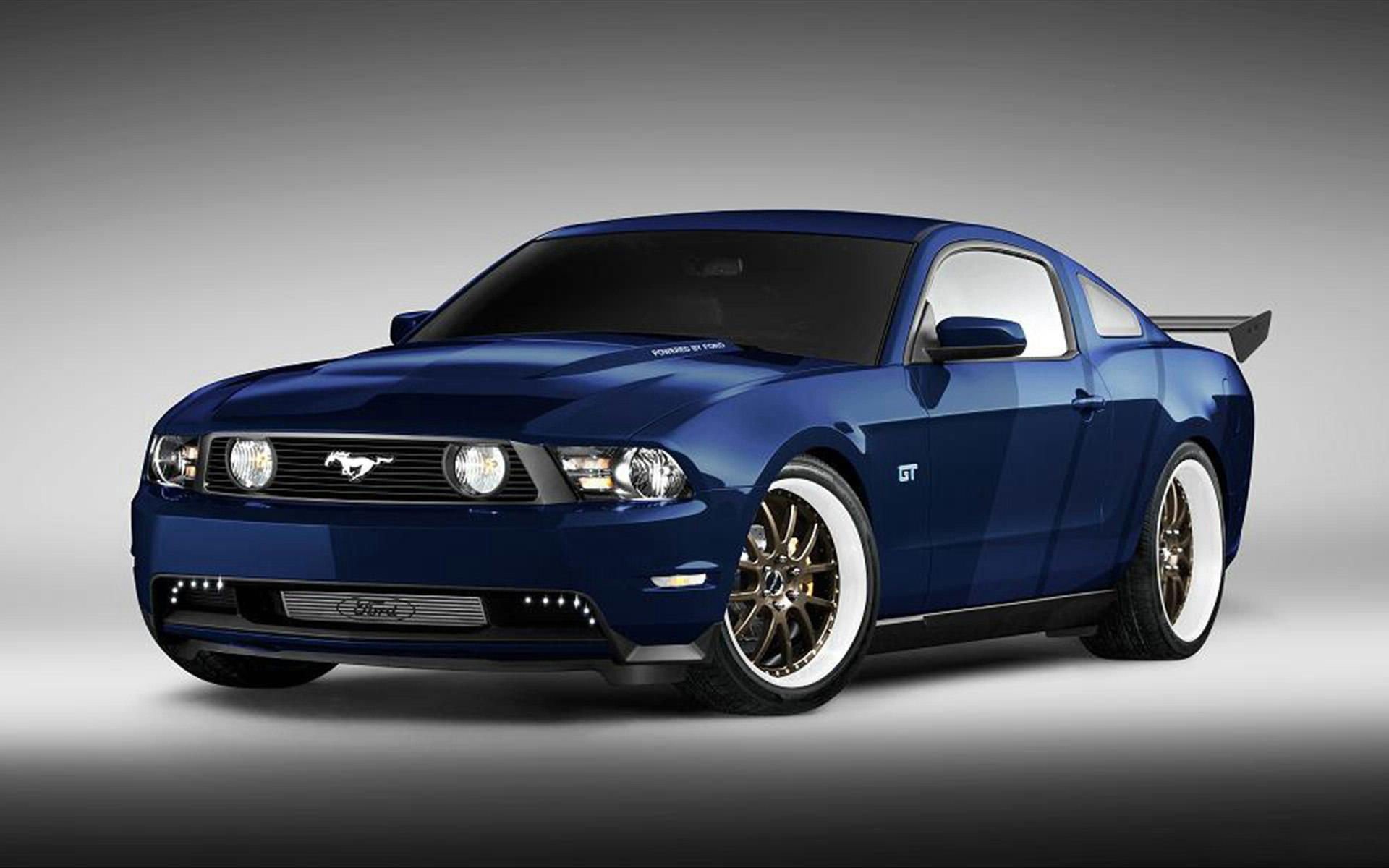 Wallpaper #J-8TTZMBMN-XEVvVPj8z8 Dark Blue Ford Mustang Full HD Desktop Wallpapers 1080p