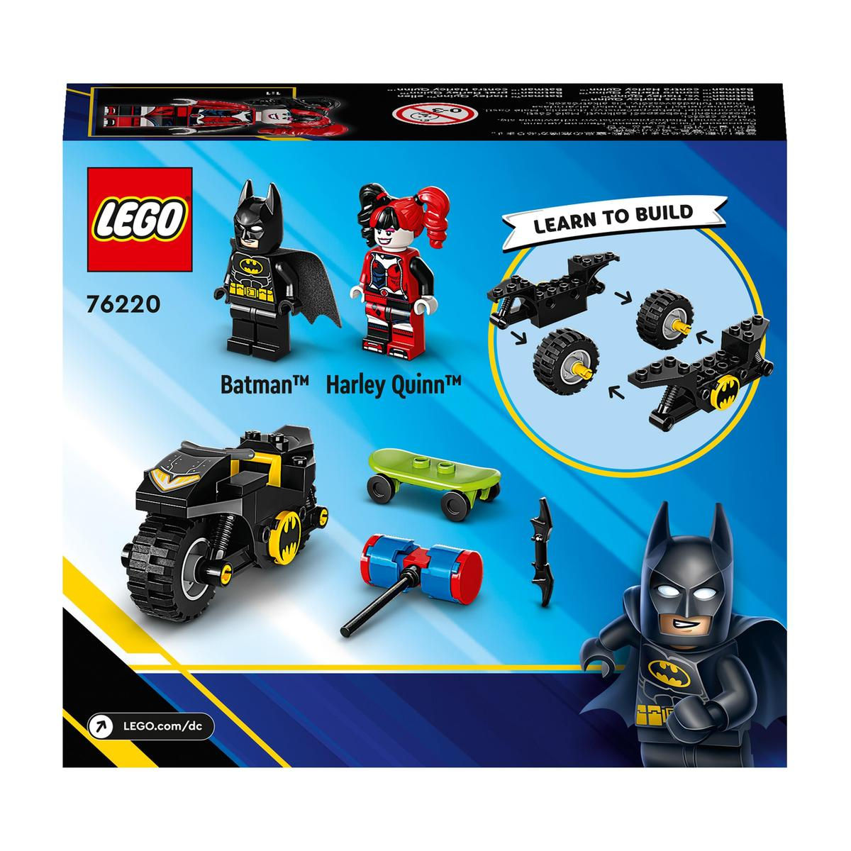 Wallpaper #ygO6ZZMBpyOg8YnEStne121 Lego DC 76220 Batman Mot Harley Quinn Super Heroes Lekiase