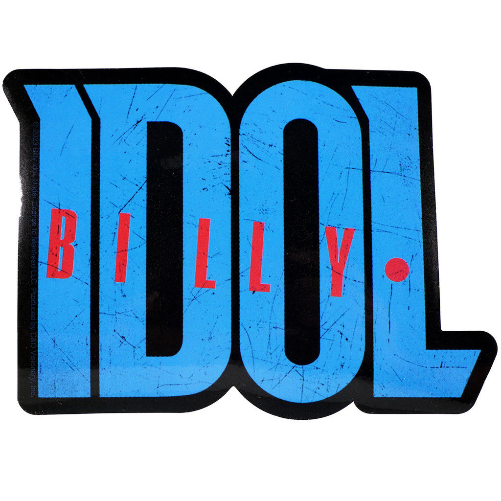 Wallpaper #763aMZMBKf019FdaNRHV31 Billy Idol Logo Sticker 445187 Rockabilia Merch Store