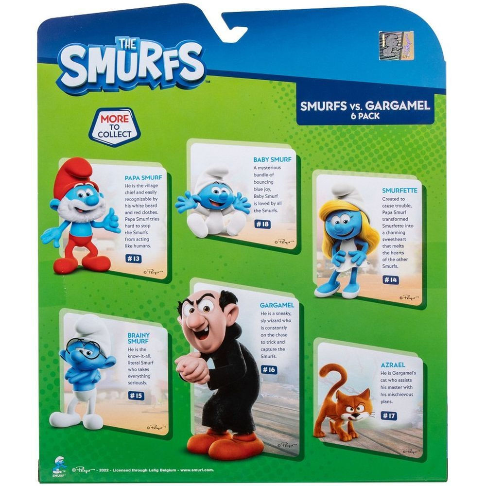 Wallpaper #kLiH2JIBJvJKYCmEZujO327 The Smurfs vs Gargamel 6 Pack